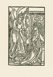 La Anunciación de Albrecht Dürer or Duerer