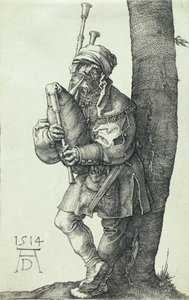 El Gaitero de Albrecht Dürer