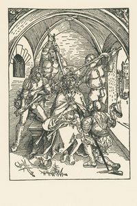 La coronación de espinas, c.1500 (xilografía) de Albrecht Dürer or Duerer