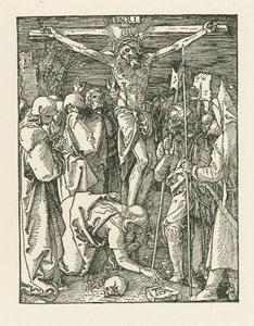 La Crucifixión, c.1509 (xilografía) de Albrecht Dürer or Duerer