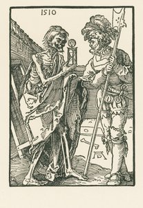 La muerte y el Landsknecht de Albrecht Dürer or Duerer
