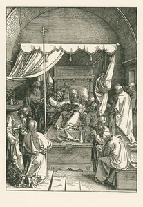 La muerte de la Virgen de Albrecht Dürer or Duerer
