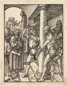 La Flagelación, 1509-11 de Albrecht Dürer