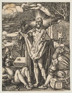 La Resurrección, de la Pequeña Pasión, c.1510 de Albrecht Dürer
