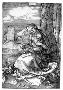 La Virgen y el Niño con la Pera de Albrecht Dürer