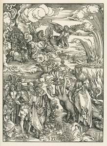 La ramera de Babilonia. El Apocalipsis de San Juan, c.1496-97 (xilografía) de Albrecht Dürer or Duerer