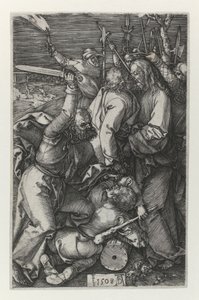 El arresto de Cristo, 1508 de Albrecht Dürer
