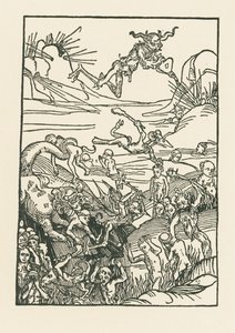 El eterno lamento de los condenados de Albrecht Dürer or Duerer