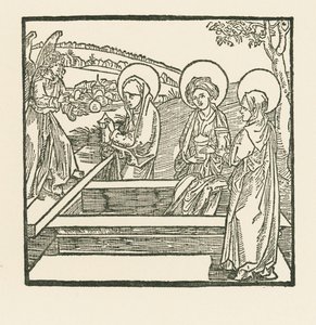 Las tres Marías en el sepulcro de Cristo de Albrecht Dürer or Duerer