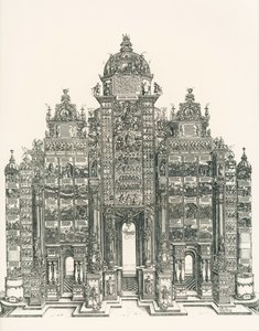 Arco de triunfo del emperador Maximiliano I de Albrecht Dürer or Duerer