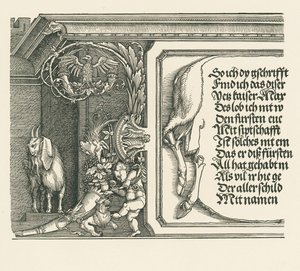 Arco de triunfo del emperador Maximiliano I de Albrecht Dürer or Duerer