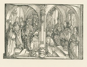 Arco de triunfo del emperador Maximiliano I de Albrecht Dürer or Duerer
