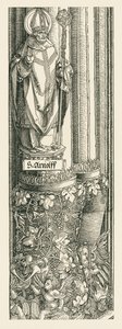 Arco de triunfo del emperador Maximiliano I de Albrecht Dürer or Duerer