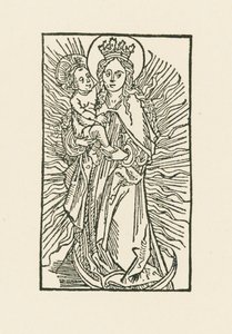 Virgen María al sol de Albrecht Dürer or Duerer