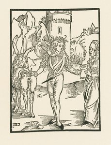 Agitando la buena voluntad de Albrecht Dürer or Duerer