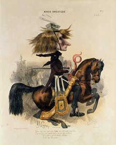 Caricatura de Franz Liszt