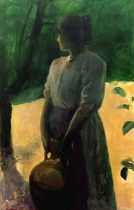Mujer con cántaro de Alejandro Cabeza