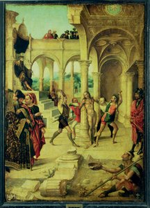 La flagelación de Cristo de Alejo Fernandez