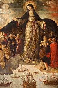 Virgen de los Mareantes (detalle)