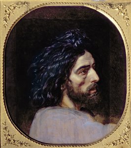 Cabeza de Juan el Bautista, estudio para 