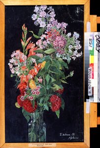 Pintura ""Ramo de flores"" de Alexander Yakovlevich Golovin (Alexander Golovin) (1863-1930) 1911 Museo Estatal de Arte, Nizhny Novgorod de Aleksandr Jakovlevic Golovin