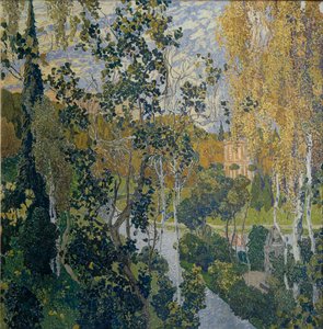 Paisaje de Aleksandr Jakovlevic Golovin