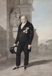 Retrato del Rey Francisco I de las Dos Sicilias 1777-1830, 1825 de Aleksandr Pavlovich Bryullov