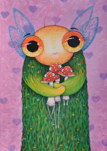 Un amigo seta muy original de Aleksandra Paranchenko