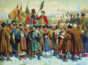 Discurso del boyardo Vasili Buturlin en la Rada de Pereyaslav, 1880