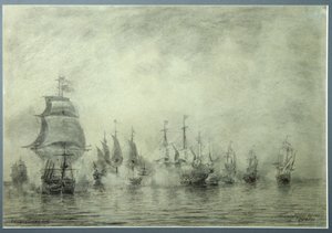 Primera batalla naval. Naum Senyavin, 1865-1866