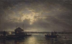 Noche de verano en el Neva de Aleksei Petrovich Bogolyubov