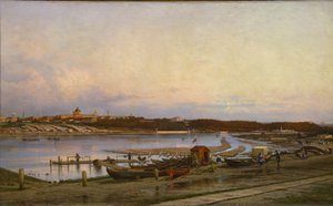 El Hospital Golitsyn en Moscú, 1880 de Aleksei Petrovich Bogolyubov