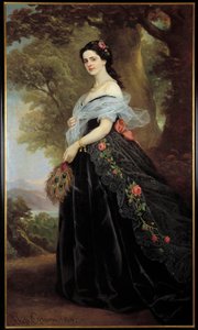 Retrato de la condesa Juliette Cotti de Alessando Ossani