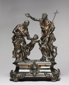 Bautismo de Cristo, diseñado 1645-46, probablemente hecho 1650-55