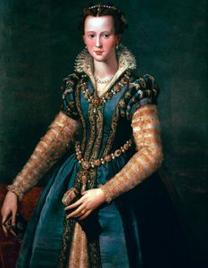 María de Medici, 1555 de Alessandro Allori