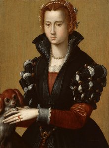Retrato de Eleanor de Toledo 1522-1562, c. 1560 de Alessandro Allori