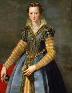 Retrato de María de Médici de Alessandro Allori