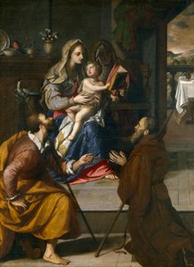 La Sagrada Familia del cardenal Fernando de Médicis de Alessandro Allori