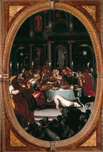 El banquete de Cleopatra de Alessandro Allori