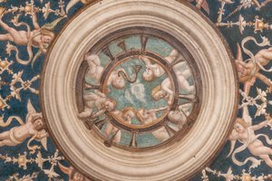 Putti tocando instrumentos musicales, detalle de 3660848