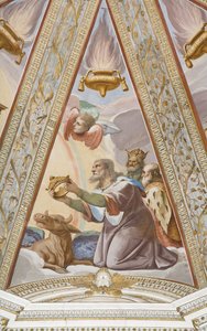 Los Reyes, del Padre Eterno y los Reyes de Alessandro Casolani