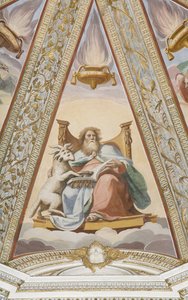 Los Reyes, del Padre Eterno y los Reyes de Alessandro Casolani