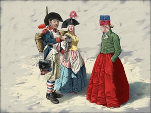 Fantassine et vivandieres de revolutionnaires, 2024 de Alessandro Lonati