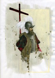 Retrato de Fernand Cortes (Hernan Cortez