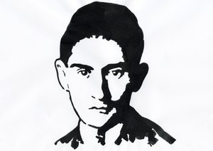 Portrait of the Pragish writer Franz Kafka (1883-1924) (Retrato del escritor de novelas en lengua alemana Franz Kafka)