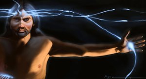 La Resurrección de Cristo. Ilustración de Alessandro Lonati 2010 de Alessandro Lonati