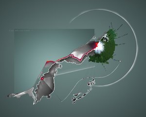 Ucrania atacada por Rusia, 2022 (ilustración) de Alessandro Lonati