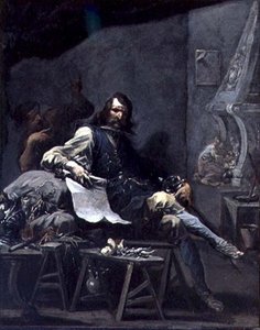 Sátira sobre un noble en la miseria