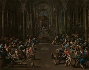 La Sinagoga de Alessandro Magnasco