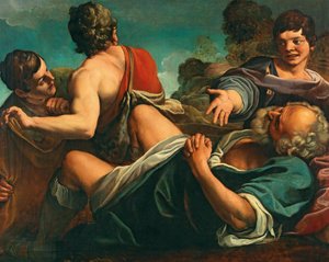 La embriaguez de Noé de Alessandro Tiarini